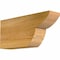 Ekena Millwork Crestline Rough Sawn Rafter Tail, Western Red Cedar, 4"W x 8"H x 18"L RFT04X08X18CRE00RWR - alternate 1